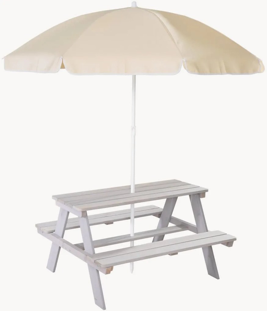 Tavolo da picnic per bambini con ombrellone Tonny