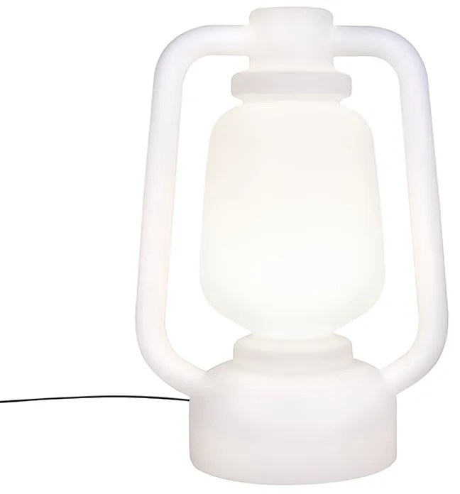 Lampada da terra bianca 110 cm IP44- STORM Extra Large