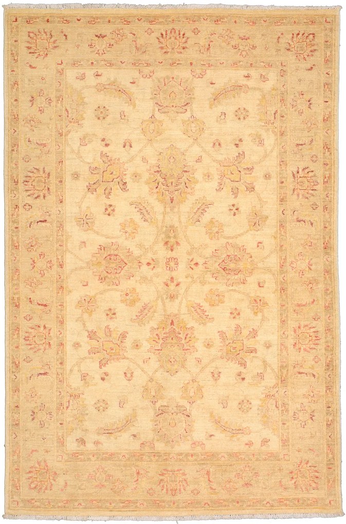Ziegler Tappeto 120x190 Beige (Afghanistan) Annodato A Mano