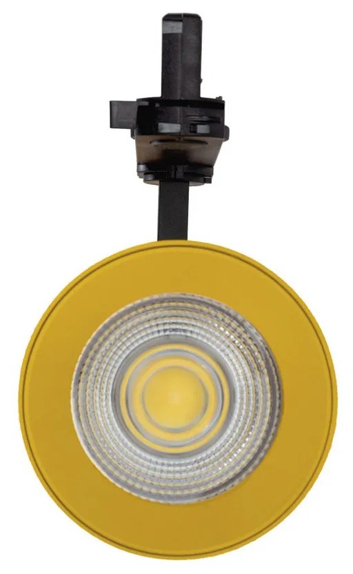 Faro LED 40W Trifase Giallo CRI92 Bianco Variabile 38° - Bridgelux LED Colore Bianco Variabile CCT