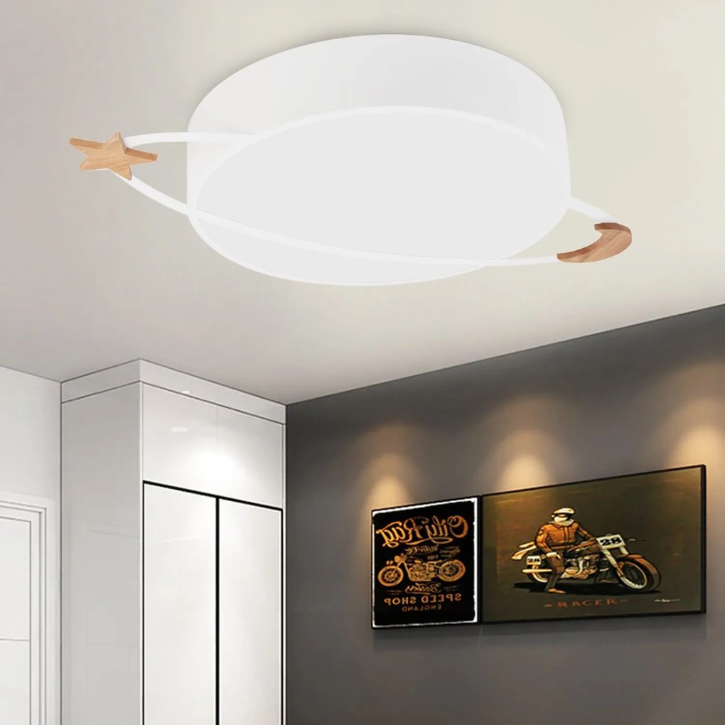 Lampada Plafoniere Moon White APP867-C