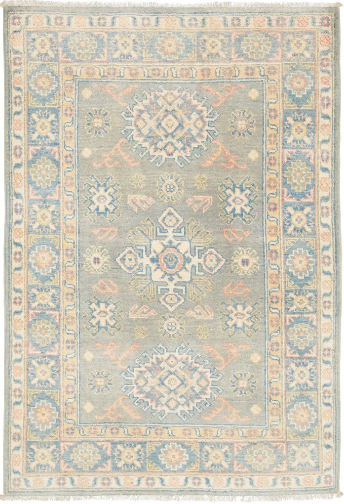 Kazak Tappeto 100x150 (Pakistan) Annodato A Mano