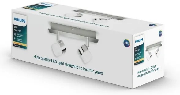 Philips 50147/11/P1 - Faretto a LED FLOAT 2xLED/4,5W/230V