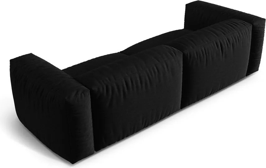 Divano componibile nero 240 cm Martina - Micadoni Home