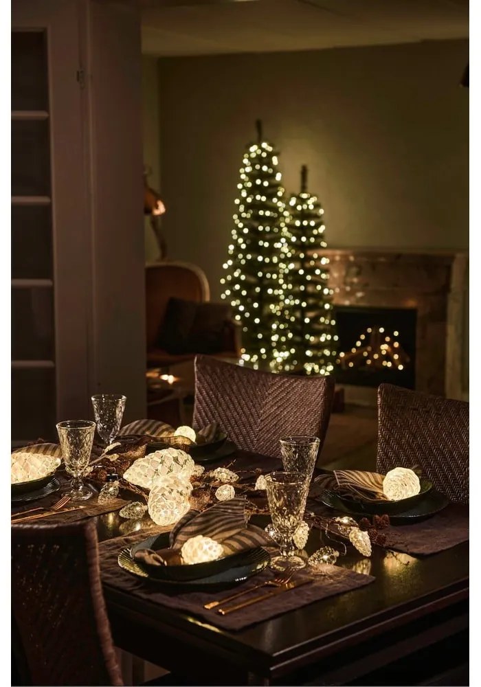 Decorazione natalizia luminosa 8 lampadine lunghezza totale 120 cm Celina – Sirius