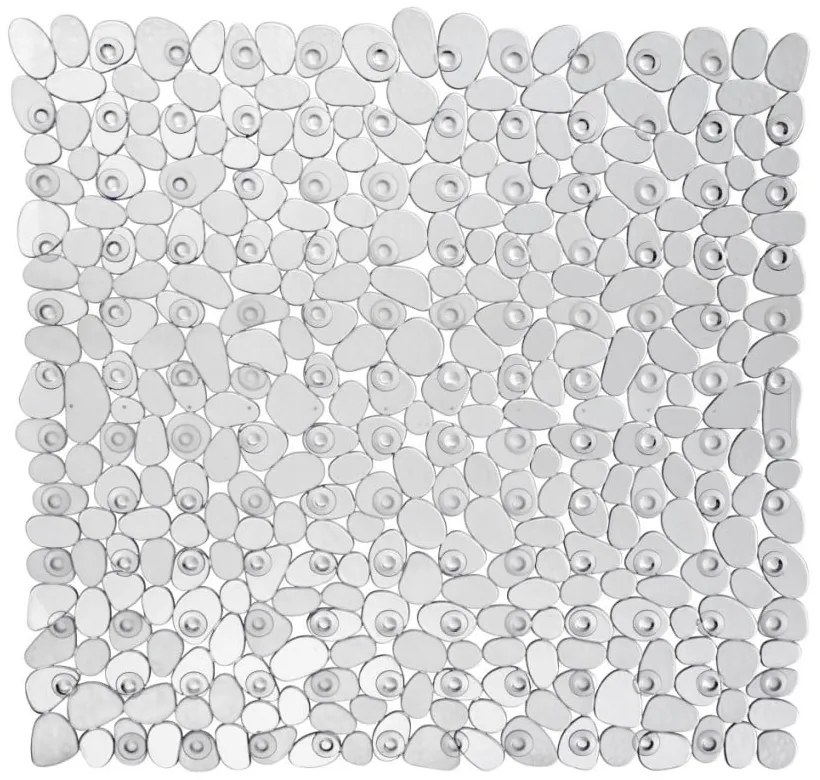 Tappeto da bagno trasparente antiscivolo, 54 x 54 cm Paradise - Wenko