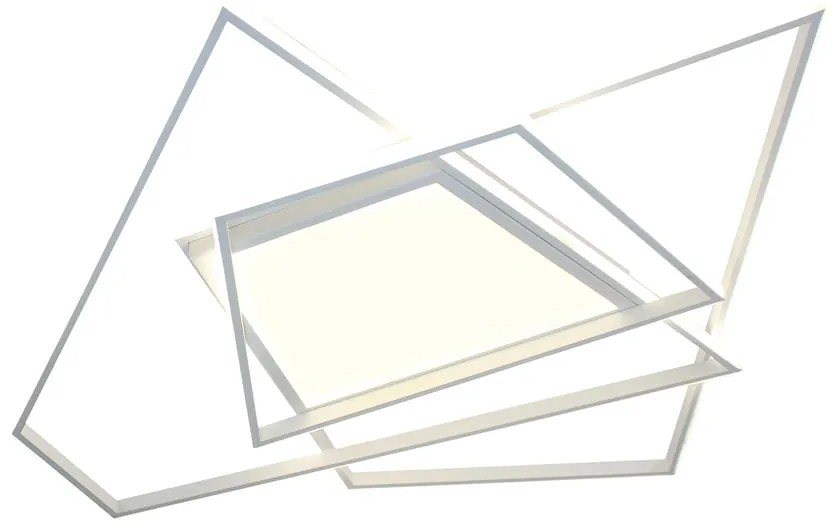 Plafoniera LED MONDRIAL bianco IP20 cct da bianco caldo al bianco neutro