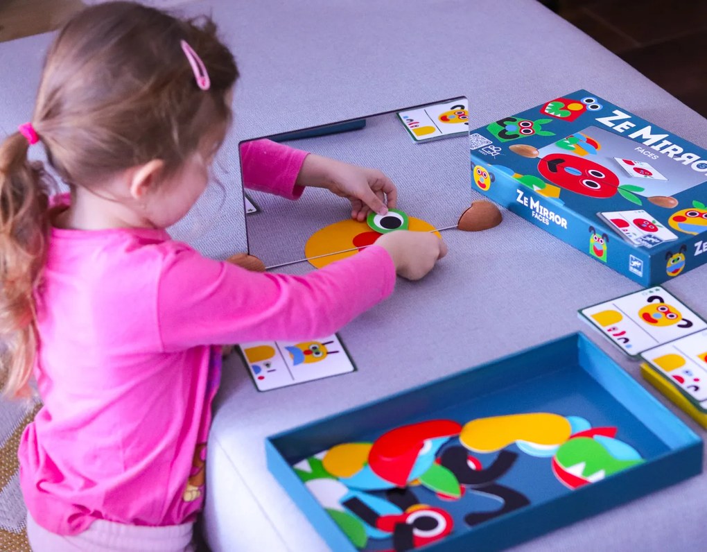 Ze Mirror - gioco con il riflesso - facce