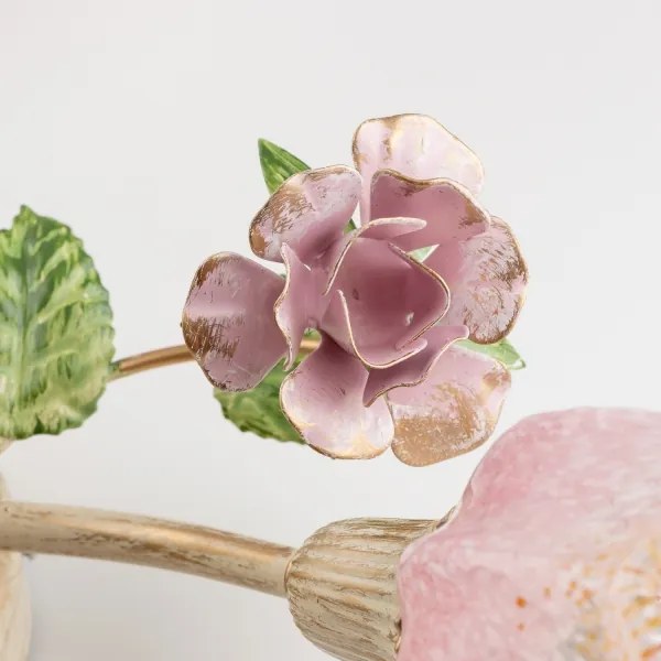 Lampadario a plafone FIORINTINO 4xE14/40W/230V