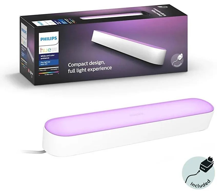 Philips - Lampada da tavolo LED RGB dimmerabile Hue AMBIANCE LED/6W/230V bianca
