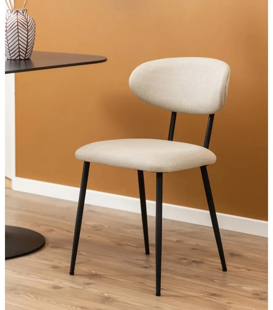 Sedie da pranzo color crema in set di 2 Denise - Actona