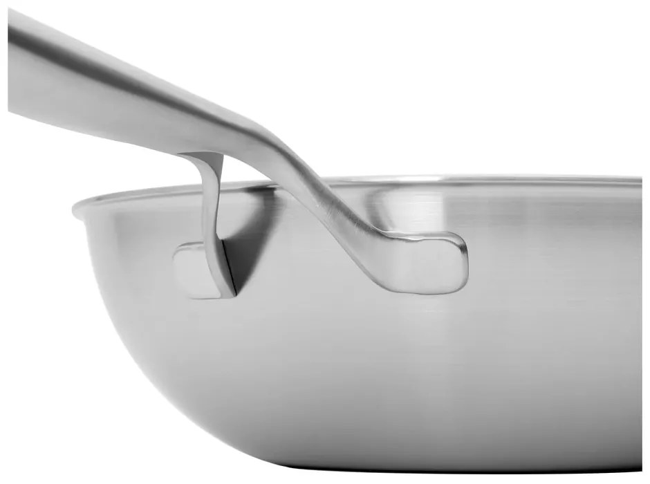 Padella wok in acciaio inox con coperchio ø 30 cm Lucca 3.0 – FABINI