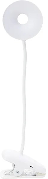 Philips - Lampada LED dimmerabile con clip DONUTCLIP LED/3W/5V 1200 mAh bianco
