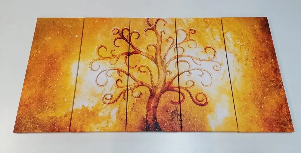 Quadri 5 pezzi – Albero della vita