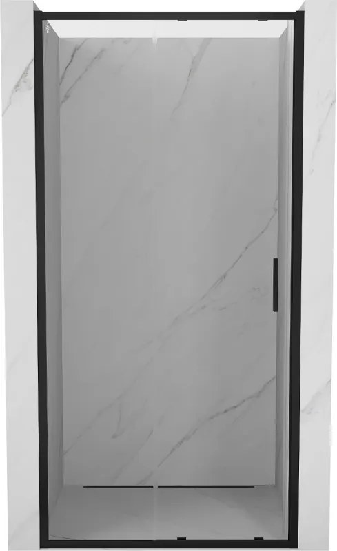 Mexen Exo porta doccia scorrevole 105 cm, trasparente, nero - 8151-105-000-70-00