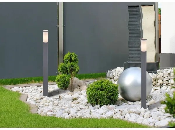 Globo 3159A - Lampada da esterno BOSTON 1xE27/60W/230V IP44 110 cm antracite