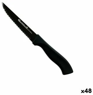 Coltello Seghettato Quttin Dark 11 cm (48 Unità)