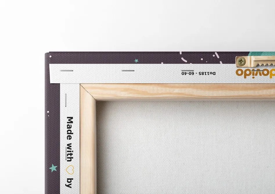 Quadro su tela – Amichevole alieno