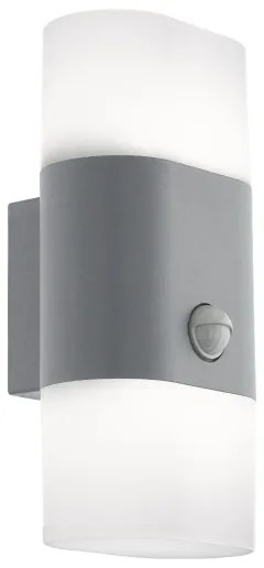 Eglo 97313 - Applique a LED  da esterno con sensore FAVRIA 1 2xLED/5,5W/230V IP44