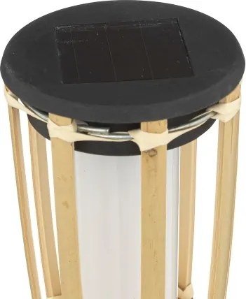 Atmosphera - Lampada solare LED MACEO LED/1,2V 300 mAh IP44 bambù