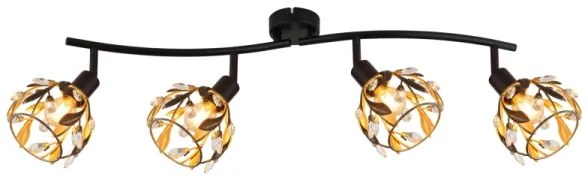 Globo 15759-4 - Faretto MIKA 4xE14/25W/230V