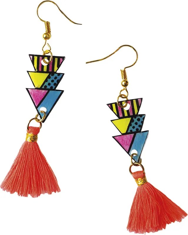 Atelier per bambini - Gioielli in plastica termoretraibile Geometrix