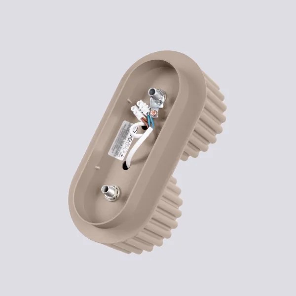 Sollux SL.1818 - Faretto AURA 2xGX53/10W/230V taupe