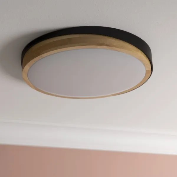 Brilliant - Plafoniera LED dimmerabile BAARLO LED/24W/230V diametro 35 cm nero