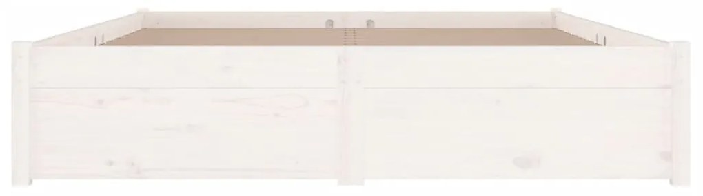 Giroletto con cassetti bianco 150x200 cm king size