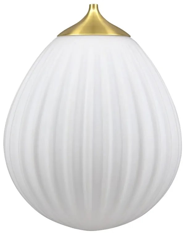 Paralume in bianco-oro ø 27 cm Around the World Medium - UMAGE