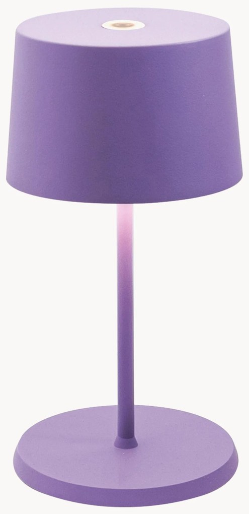 Lampada da tavolo piccola portatile a LED con luce regolabile Olivia Pro