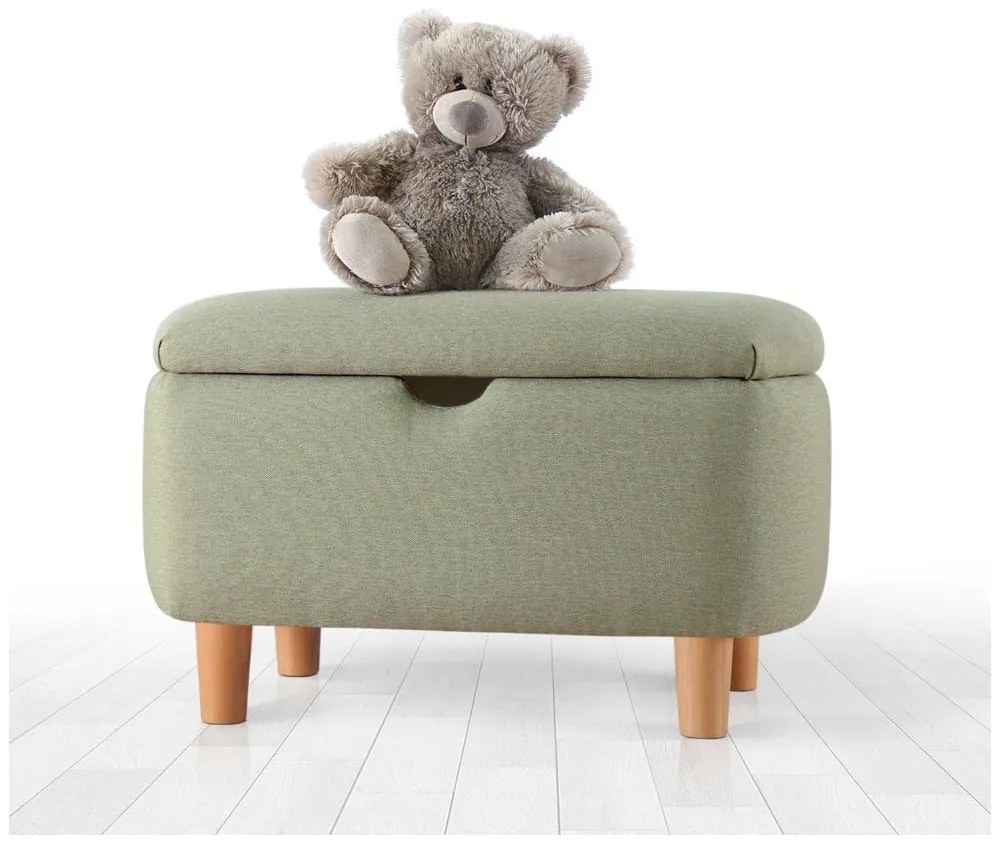 Pouf per bambini verde chiaro Moouv - Artie