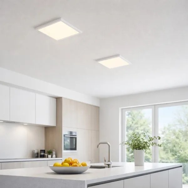 Globo 12380-24W - Plafoniera LED LASSE LED/24W/230V 3000/4000/6500K bianco