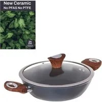 Tegame 24 cm con coperchio ottanio New Ceramic