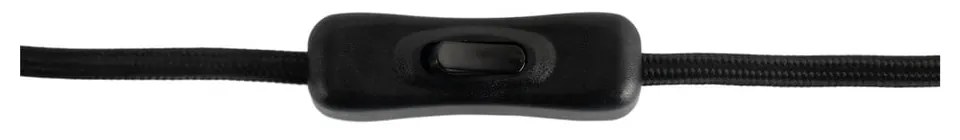 Lampada da tavolo nera (altezza totale 35 cm) Grato Recto – Leitmotiv