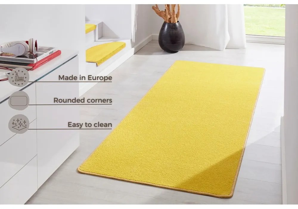 Runner giallo , 80 x 300 cm Fancy - Hanse Home