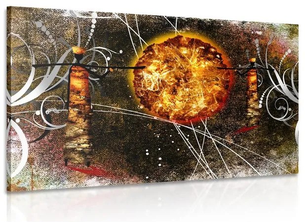 Quadro su tela – Sole africano