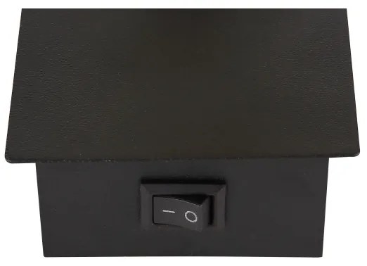 Globo 57998-1 - Faretto da parete DREW 1xGU10/35W/230V nero