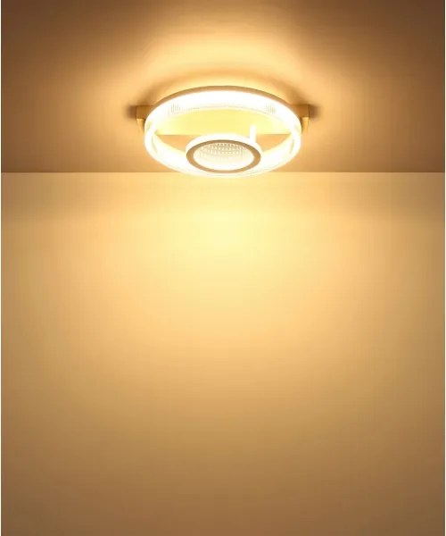 Globo 48046D5 - Plafoniera LED ZARA LED/18W/230V 3000K 33x36 cm