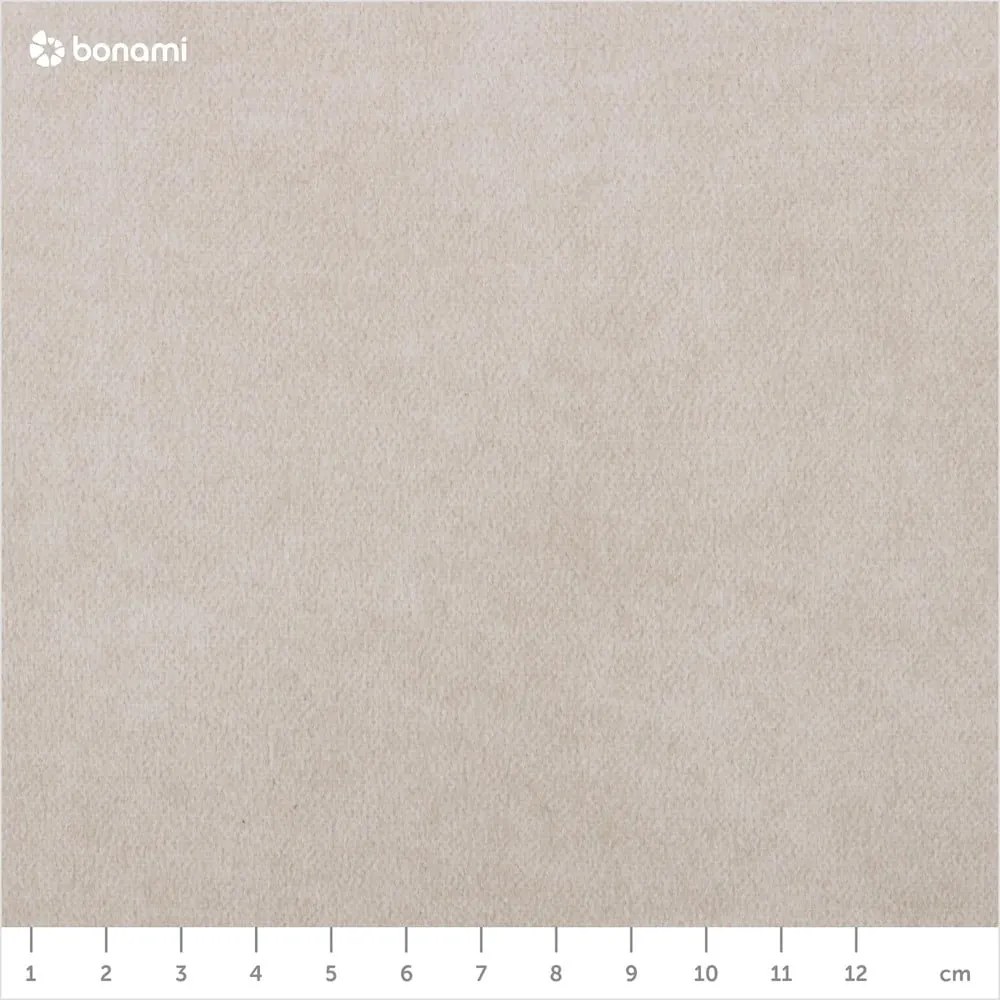 Letto matrimoniale beige imbottito con rete inclusa 180x200 cm Tulsa – Ropez