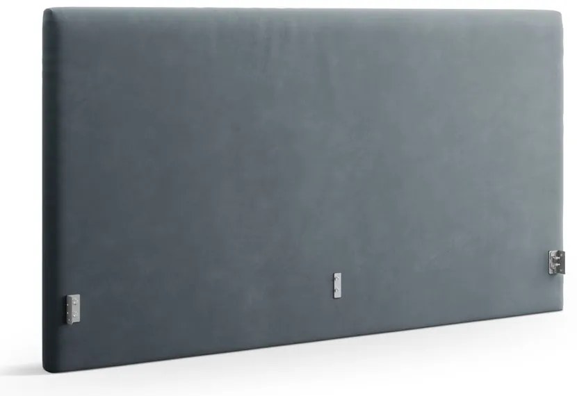 Testiera azzurra in imbottito 190,5x100 cm Remo – Micadoni