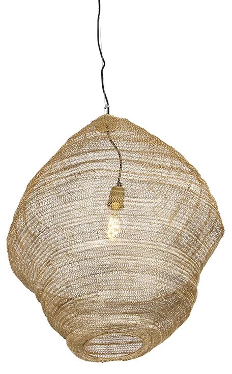 Lampada a sospensione orientale oro 60 cm - Nidum