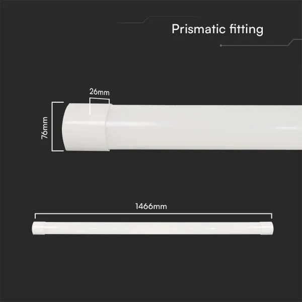 LED Lampada fluorescente LED/50W/230V 3000/4000/6500K 146 cm