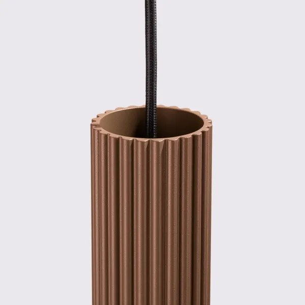 Brilagi - Lampadario LED su cavo CRESTO 1xGU10/10W/230V marrone