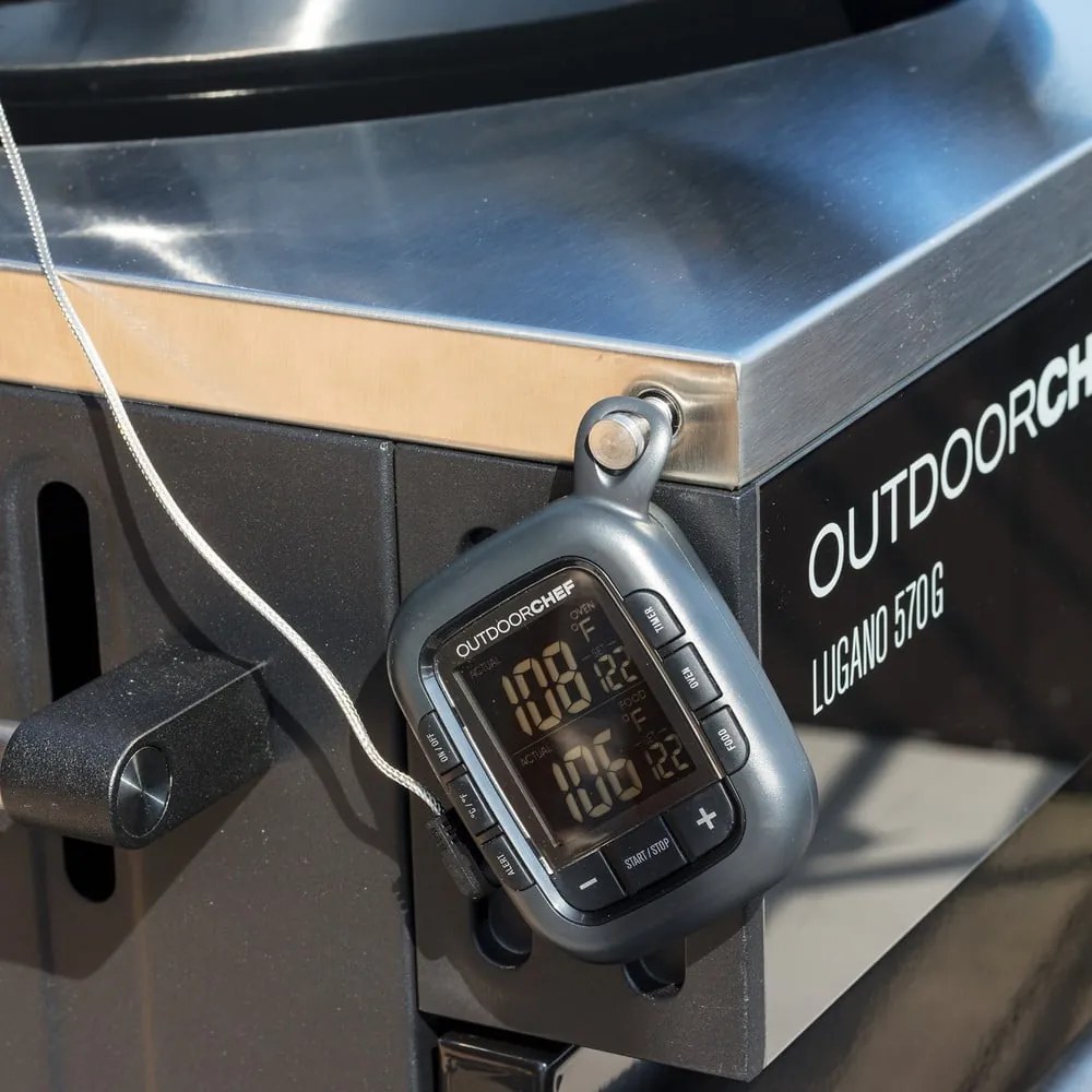 Termometro digitale nero Gourmet Check - Outdoorchef