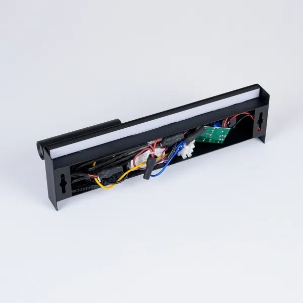 Brilagi-LED Lampada da parete orientabile con porta USB NOCTIS LED/3W/230V+LED/9W nera