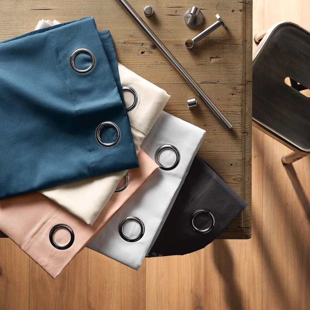 Tenda in microfibra bianca 140x280 cm Absolu - douceur d'intérieur