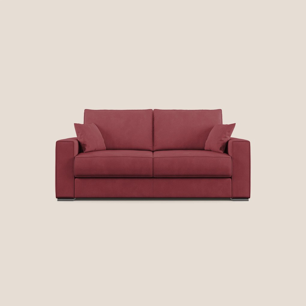 Dream Divano letto matrimoniale in microfibra effetto pelle smacchiabile T15