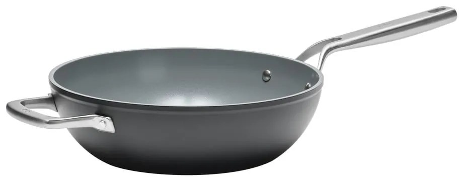 Padella wok con coperchio/con superficie in ceramica ø 28 cm Meda 3.0 – FABINI