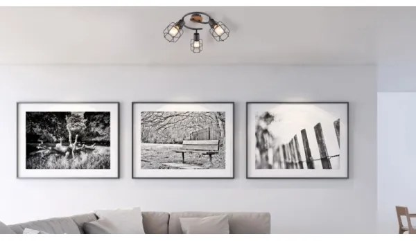 Globo 54037-3 - Faretto WILLA 3xE27/40W/230V